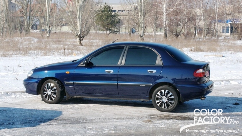 Краска daewoo 97k blue